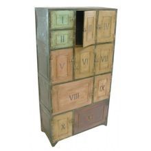 Roman Number Metal Chest