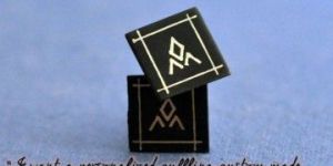 Silver Engraved Cufflinks