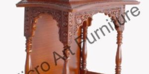 Traditional Wooden Temple