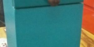 Napkin pad incinerator.