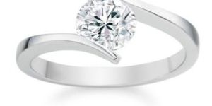 White Gold Diamond Engagement Ring