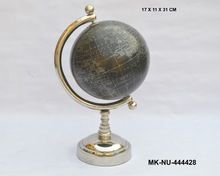 Aluminum Revolving Globe on Stand