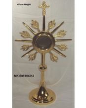 Brass Gold Finish Monstrance