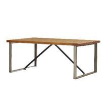 Industrial Iron Wooden Coffee Table