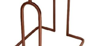 Metal Side Table with Granite Marble Top