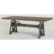 Industrial Crank Dining Table
