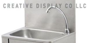 Knee Operated Hand Wash Sink