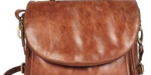 Brown Genuine Leather Hand Crafted Messenger Bag