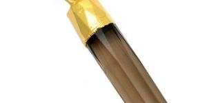 Gold Electroplated Smoky Quartz Pendant