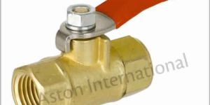 Brass Mini Ball Valve Female Round