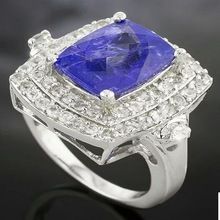 Latest Single Stone Designs Tanzanite Rings