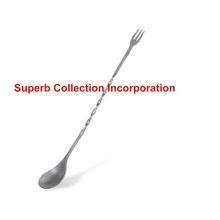 Bar Spoon with Fork