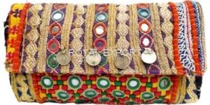 Enthenic Bag Embroidery Clutch