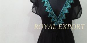 Hand Embroidered Beach Cover up