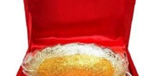 Brass Bowls with Spoon Set