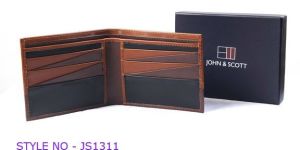 Mens Brown Leather Wallet