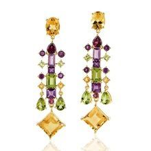 Amethyst Citrine Peridot Engagement Wear