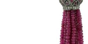 Silver Tassel Pendant