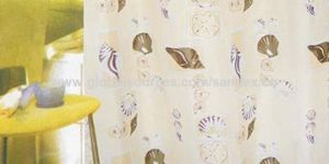 Green Shower Curtain