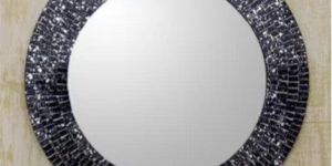 Mosaic Round Mirror Frame