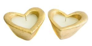 Plaster Tea Light Candle