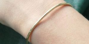 Very Thin Brass Bangle