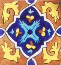 Blue Pottery Ceramic Tiles