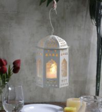 White Stylish Decorative Candle Holder