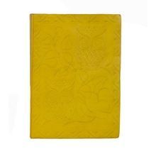 Yellow Color Genuine Leather Journal