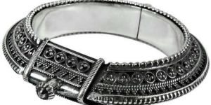 Daily Wear 925 Sterling Silver Traditional Bangle Jewellery