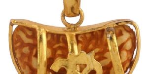 Handmade Rudraksha Synthetic Bead Locket