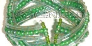 Hand Made Beaded Cuff Link