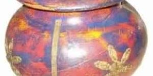 Wooden Decorative Pot