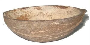 Oval Coconut Shell Bowl