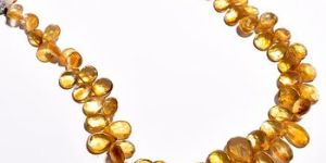Yellow Citrine Gemstone Beads