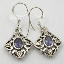 Iolite Earring