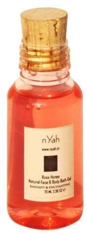 Rose Honey Natural Body Bath Gel