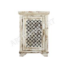 Hand Carved Wooden Cabinet