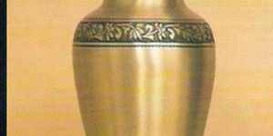 ADULT CREMATION URN IN BRASS