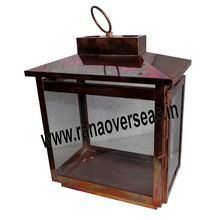 Iron Metal Large Square Shape Lanterns