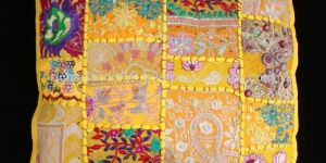TOSS PILLOW CUSHION COVER EMBROIDERED