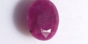 OVAL NATURAL RED RUBY