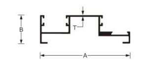 Aluminium Door Frame Profile
