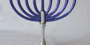 Aluminum Menorah