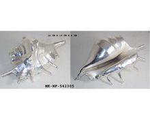 Silver Plated Natural Conch Shell