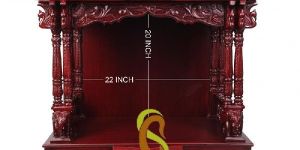 SEVAN WOOD MANDIR IN CHERRY POLISH