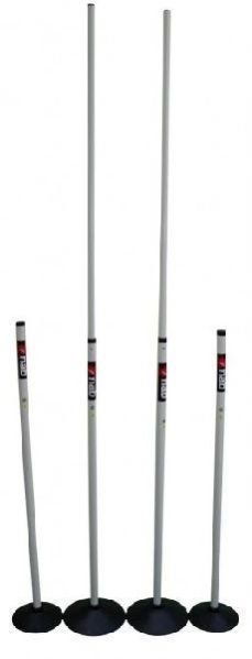 Australian Rules Football Goal Post Set With Rubber Base