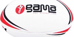 Rugby Ball Beta, Synthetic Pimpled Rubber Grade Ii, 4 Panel, 3ply