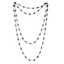 Solid White Gold Party Wear Women Larit Necklace