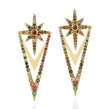 Tourmaline Designer Dangle Earring